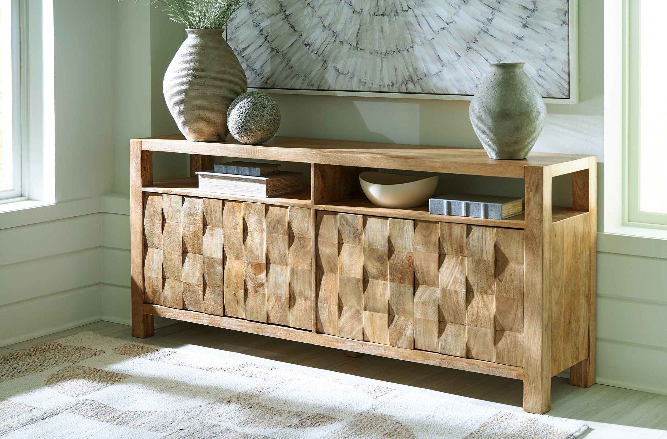 Hudwick Accent Cabinet - Romeo & Juliet Furniture (Warren,MI)