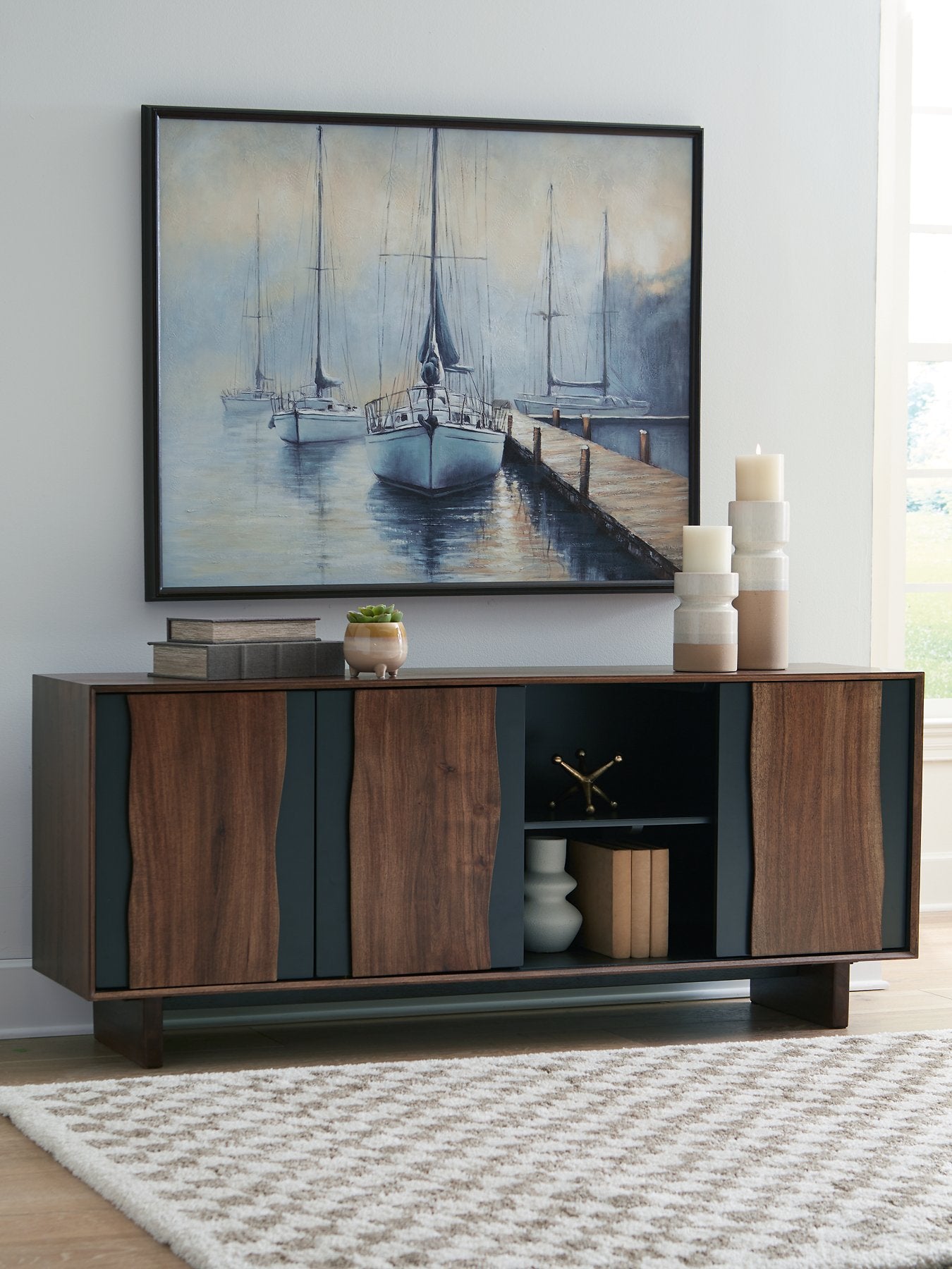 Welby Accent Cabinet - Romeo & Juliet Furniture (Warren,MI)