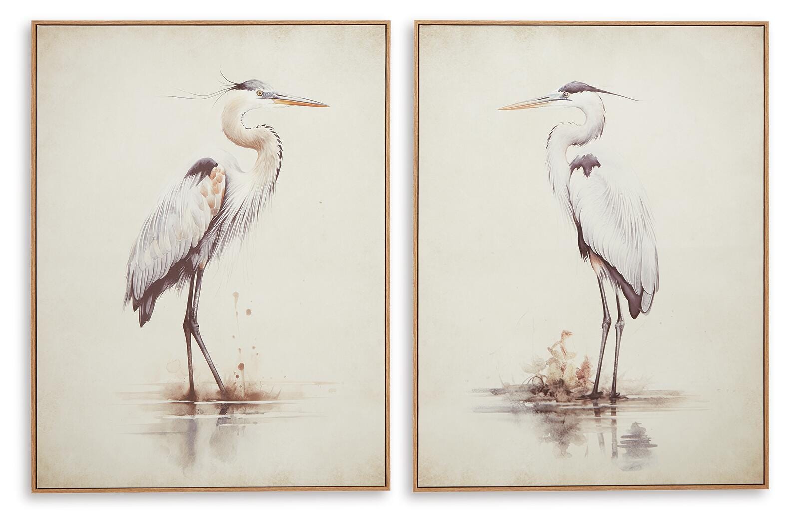 Aubinell Wall Art (Set of 2) - Romeo & Juliet Furniture (Warren,MI)