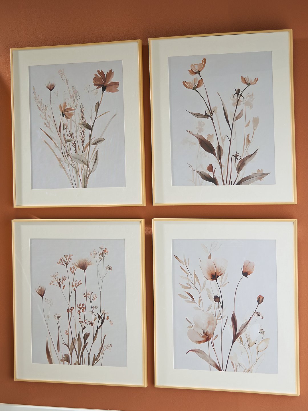 Chettings Wall Art (Set of 4) - Romeo & Juliet Furniture (Warren,MI)