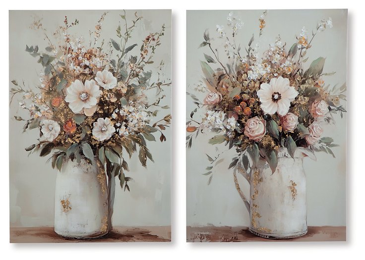 Faisaldon Wall Art (Set of 2) - Romeo & Juliet Furniture (Warren,MI)
