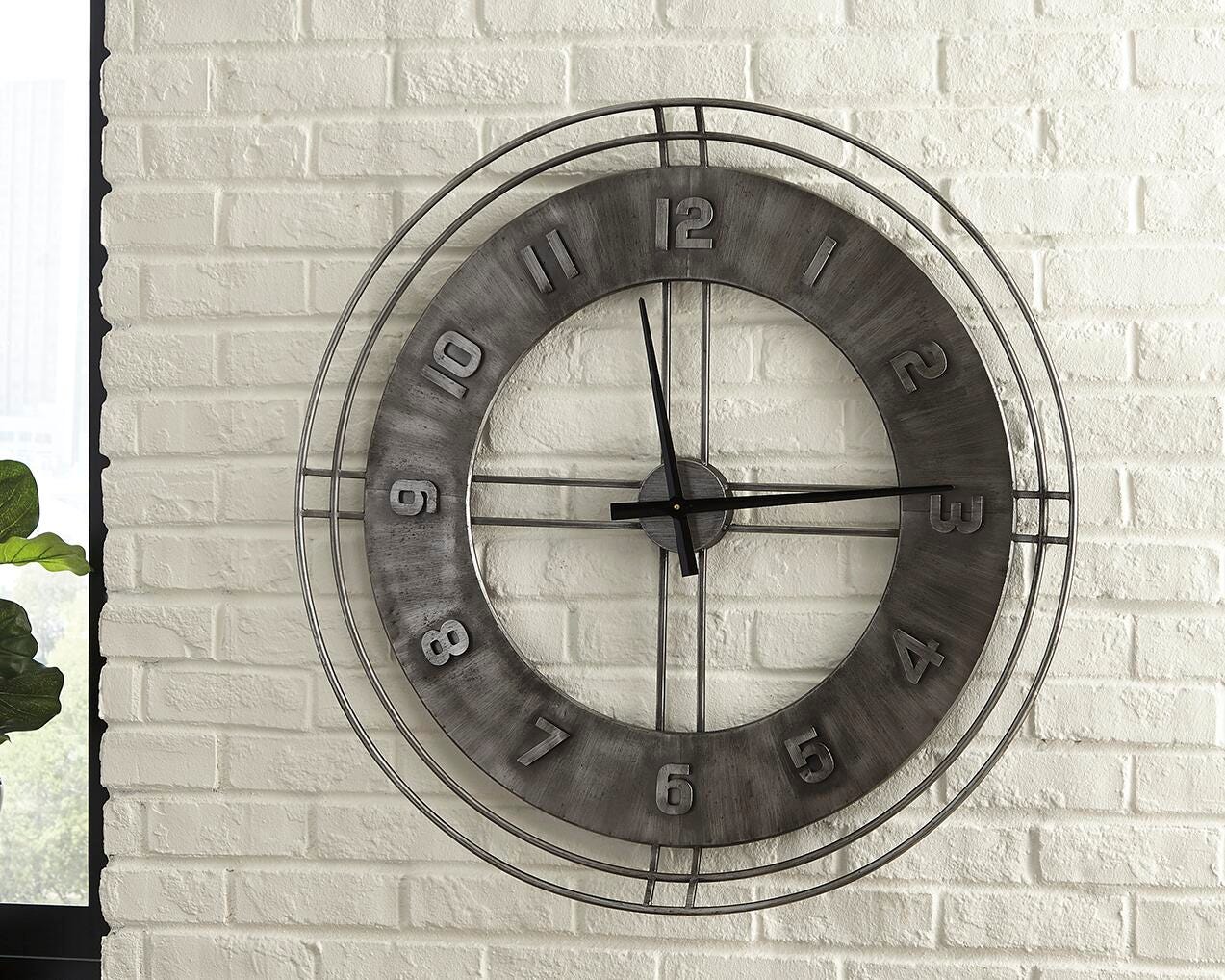 Ana Sofia Wall Clock - Romeo & Juliet Furniture (Warren,MI)