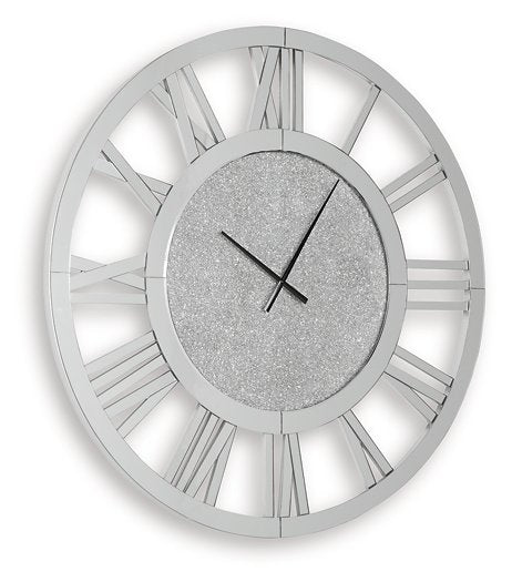 Reinport Wall Clock - Romeo & Juliet Furniture (Warren,MI)