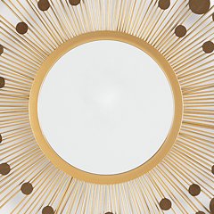 Morwenna Accent Mirror - Romeo & Juliet Furniture (Warren,MI)