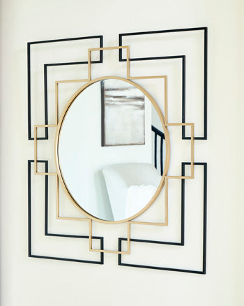 Oceanal Accent Mirror - Romeo & Juliet Furniture (Warren,MI)