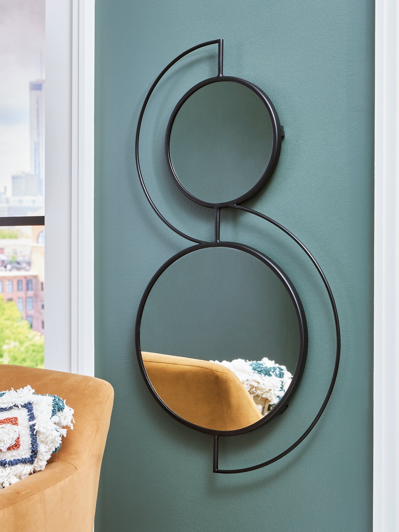 Shayham Accent Mirror - Romeo & Juliet Furniture (Warren,MI)