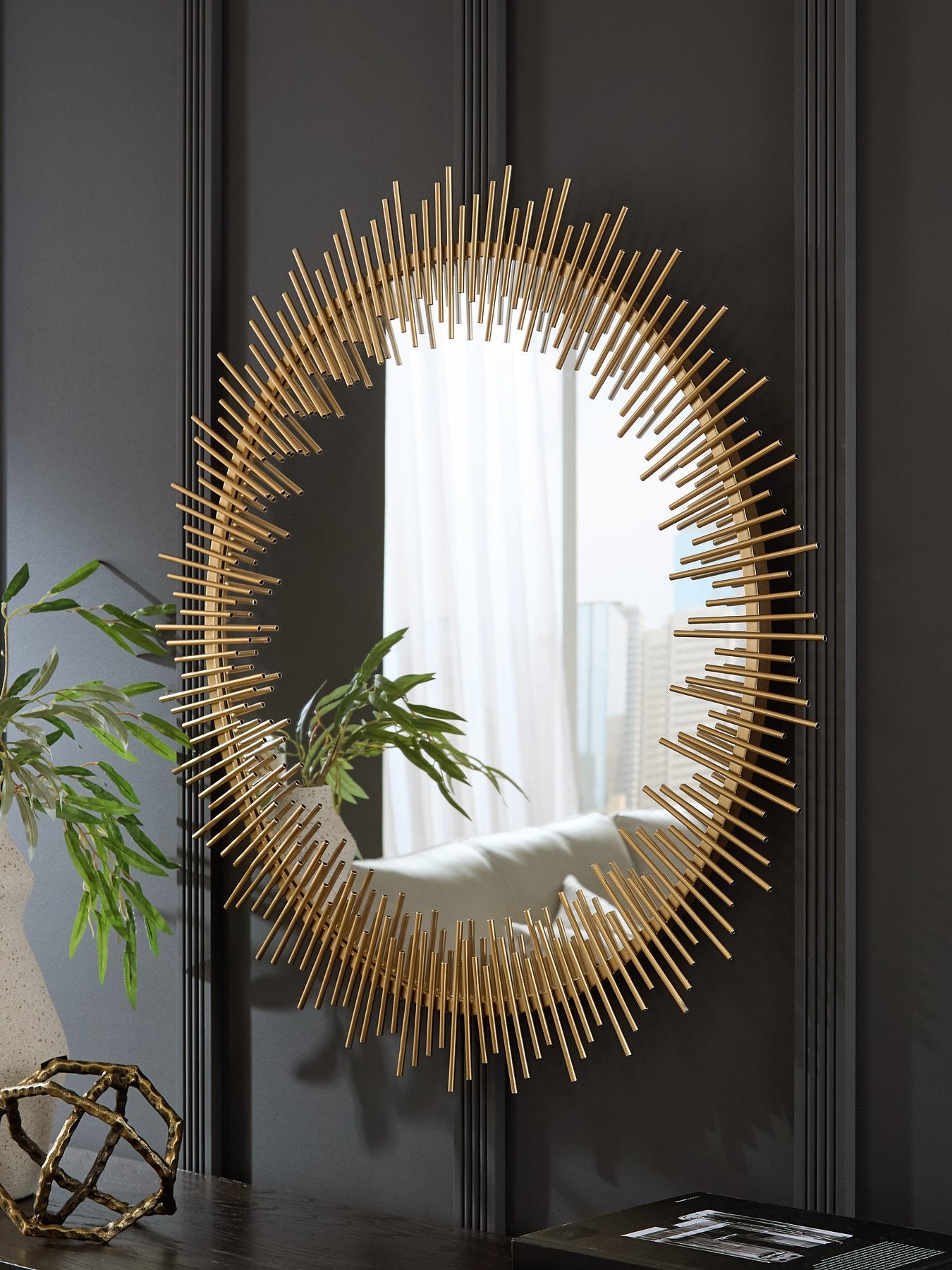 Wainport Accent Mirror - Romeo & Juliet Furniture (Warren,MI)