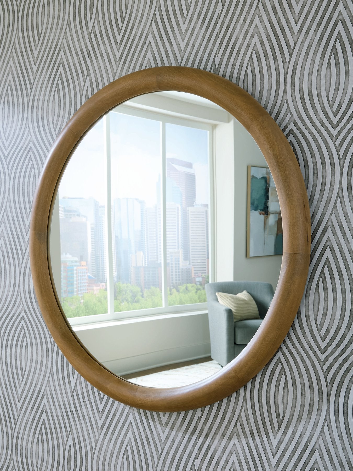 Yadiel Accent Mirror - Romeo & Juliet Furniture (Warren,MI)