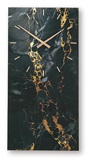 Teague Wall Clock - Romeo & Juliet Furniture (Warren,MI)
