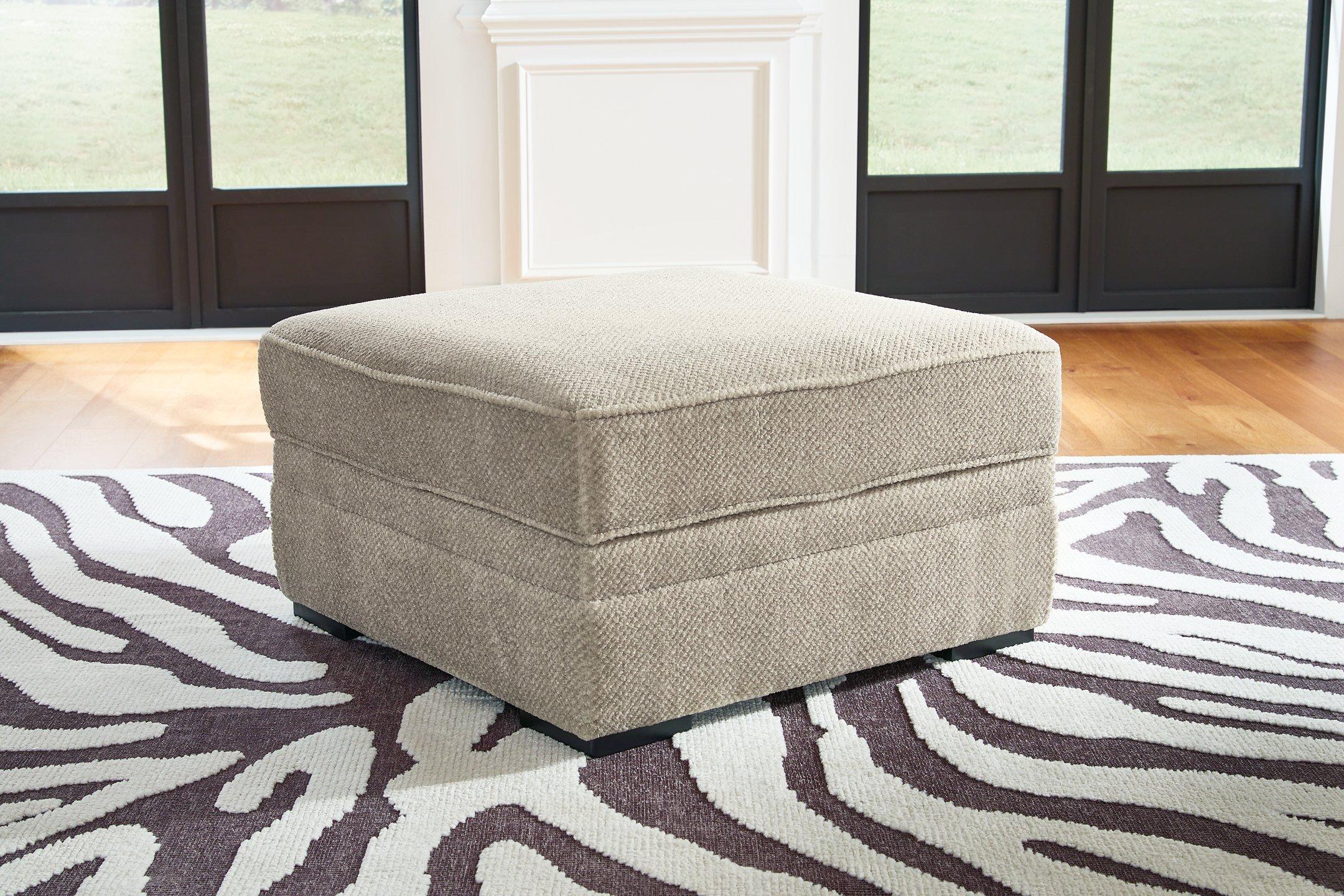 Calnita Ottoman With Storage - Romeo & Juliet Furniture (Warren,MI)