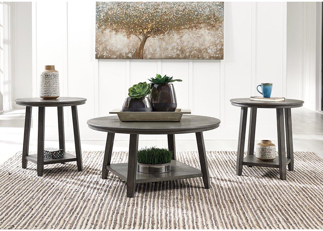 Caitbrook Table (Set of 3) - Romeo & Juliet Furniture (Warren,MI)