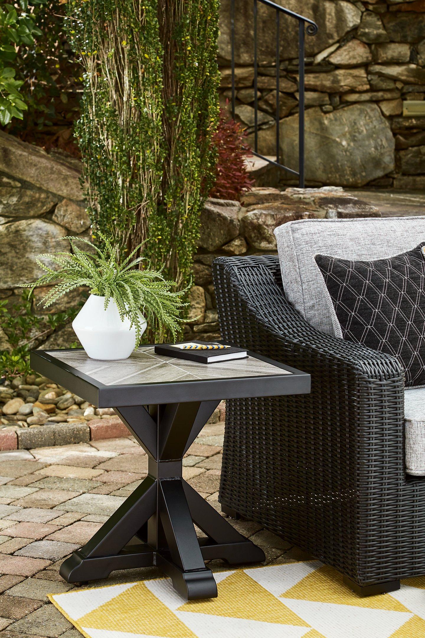 Beachcroft Outdoor End Table - Romeo & Juliet Furniture (Warren,MI)