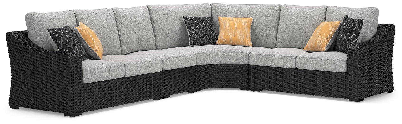 Beachcroft Outdoor Sectional - Romeo & Juliet Furniture (Warren,MI)