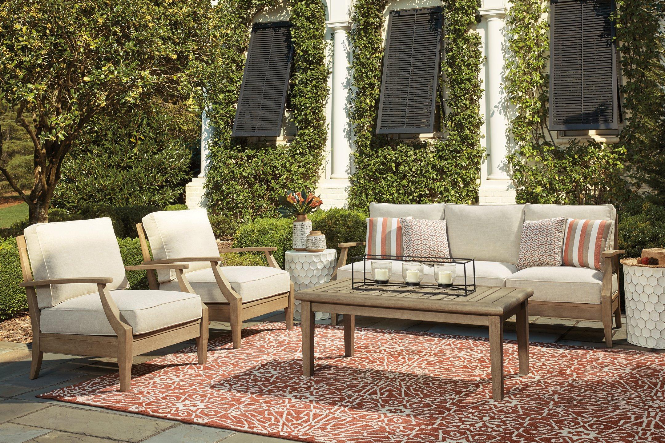 Clare View Outdoor Seating Set - Romeo & Juliet Furniture (Warren,MI)