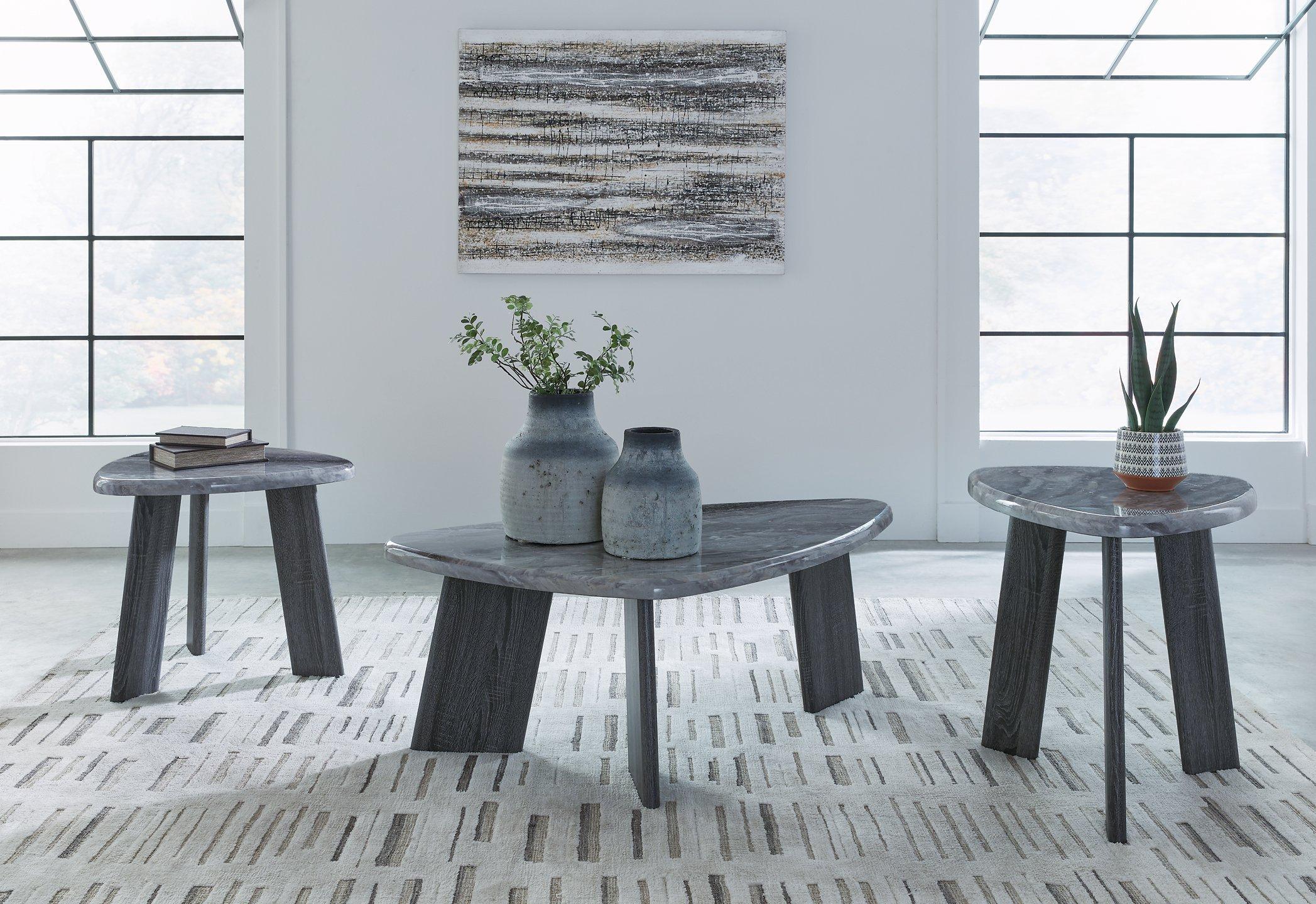 Bluebond Table (Set of 3) - Romeo & Juliet Furniture (Warren,MI)