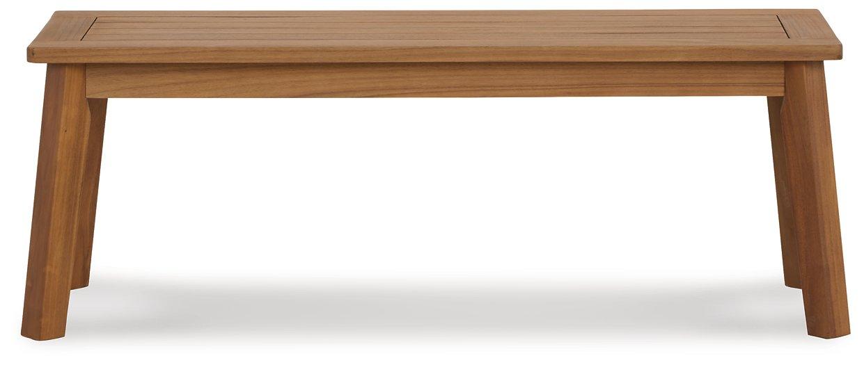 Janiyah Outdoor Dining Bench - Romeo & Juliet Furniture (Warren,MI)