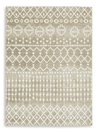 Bunchly 4'11" x 7'2" Washable Rug - Romeo & Juliet Furniture (Warren,MI)