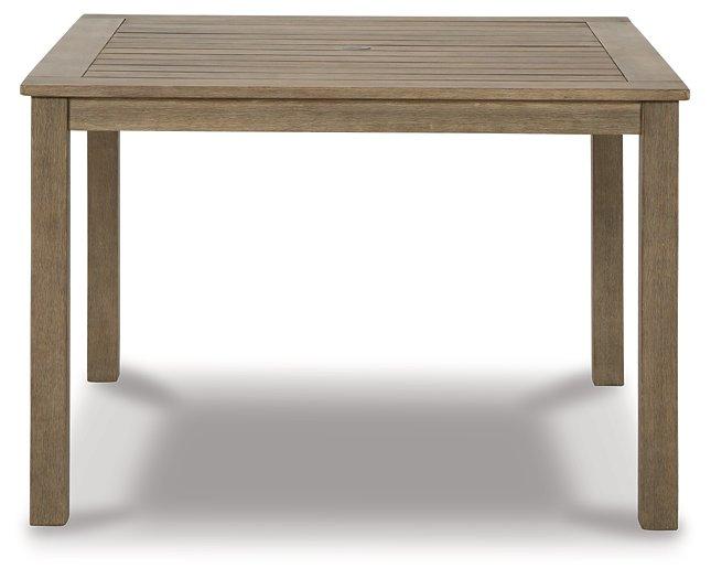 Aria Plains Outdoor Dining Table - Romeo & Juliet Furniture (Warren,MI)