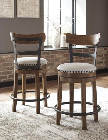Valebeck Counter Height Bar Stool - Romeo & Juliet Furniture (Warren,MI)