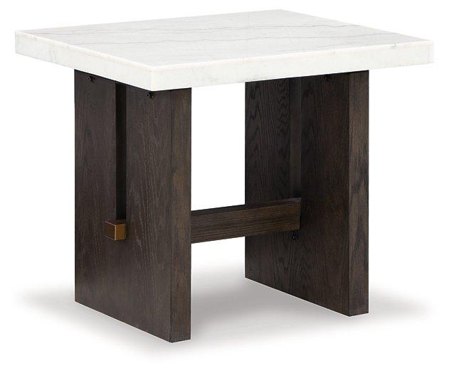 Burkhaus End Table - Romeo & Juliet Furniture (Warren,MI)