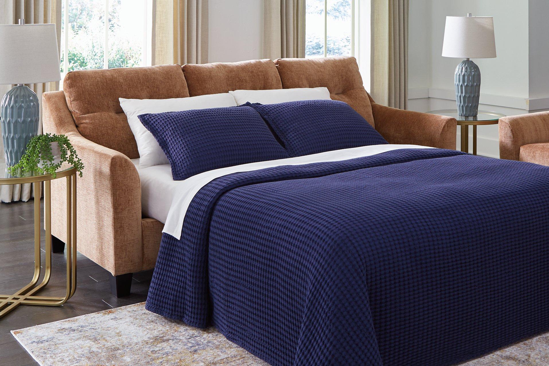 Amity Bay Sofa Chaise Sleeper - Romeo & Juliet Furniture (Warren,MI)