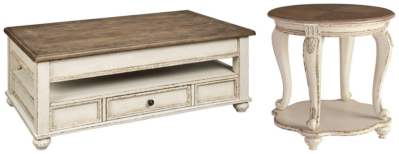 Realyn Table Set - Romeo & Juliet Furniture (Warren,MI)