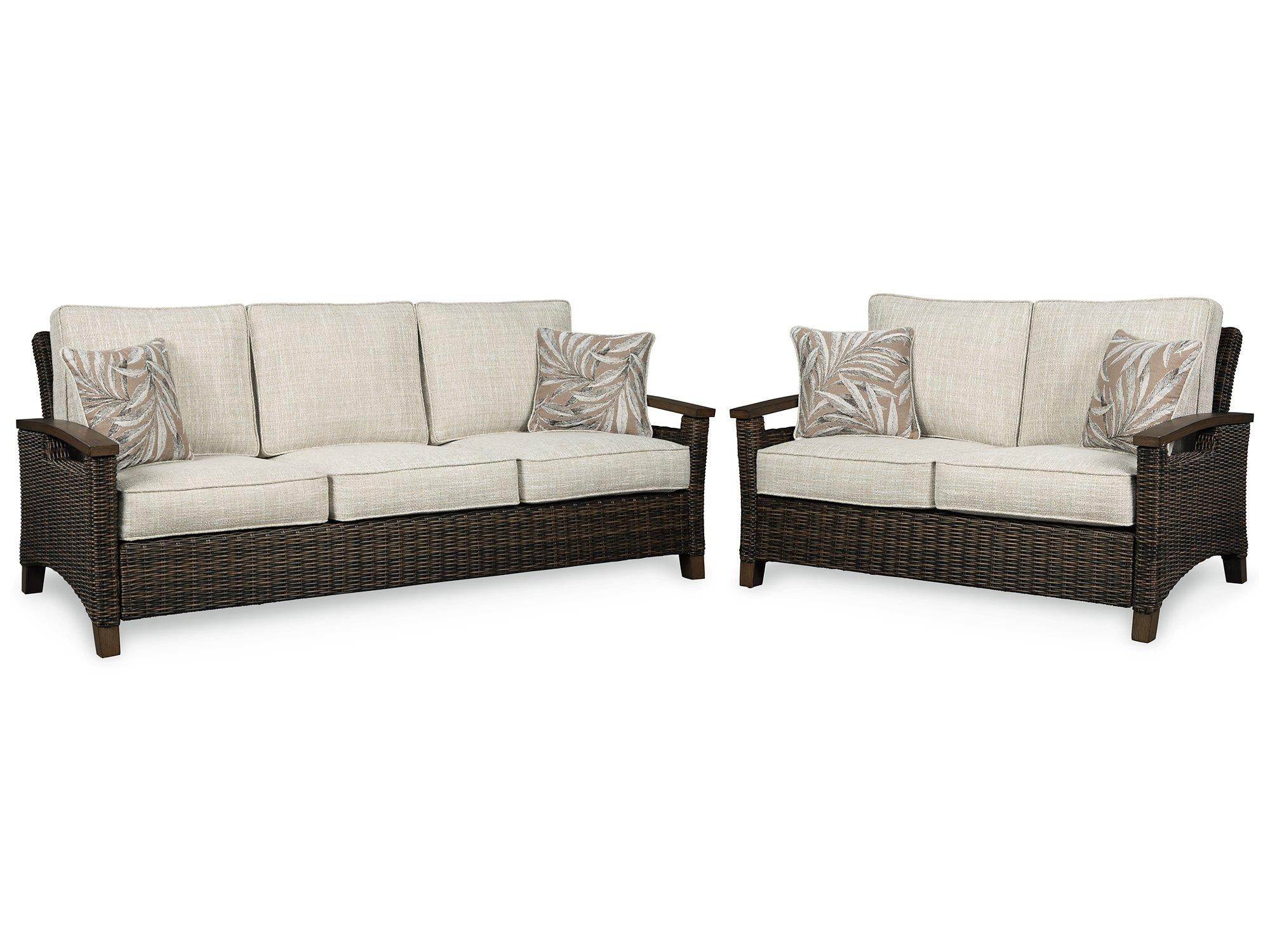 Paradise Trail Outdoor Seating Set - Romeo & Juliet Furniture (Warren,MI)