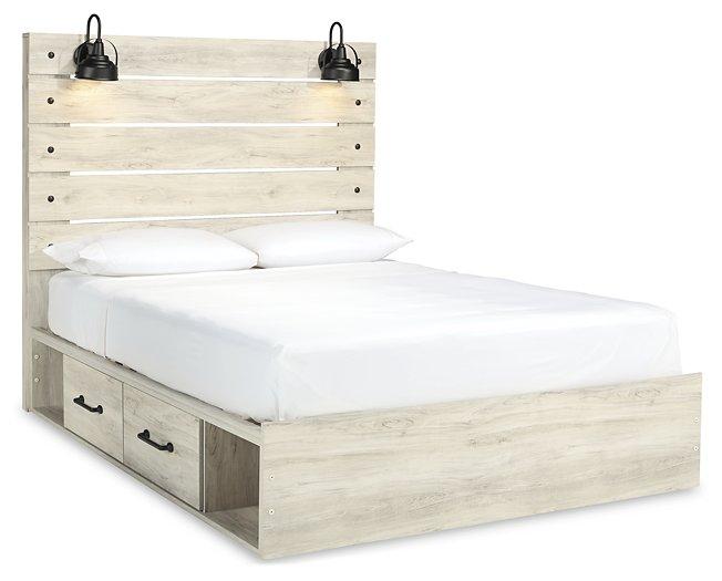 Cambeck Bed with 2 Storage Drawers - Romeo & Juliet Furniture (Warren,MI)