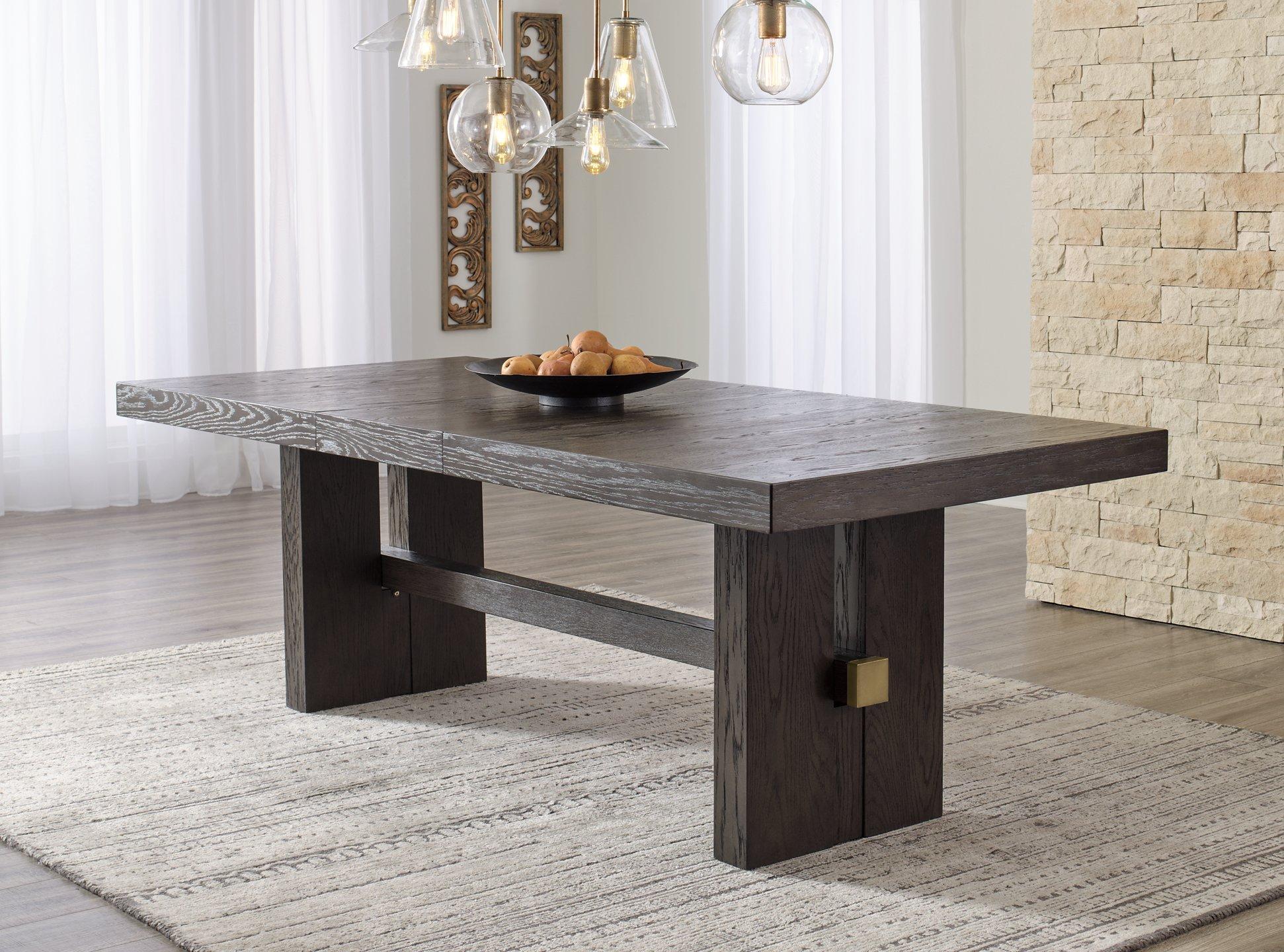 Burkhaus Dining Extension Table - Romeo & Juliet Furniture (Warren,MI)