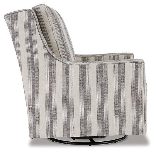 Kambria Swivel Glider Accent Chair - Romeo & Juliet Furniture (Warren,MI)