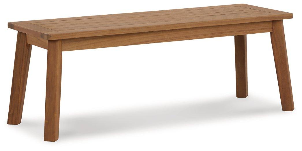 Janiyah Outdoor Dining Bench - Romeo & Juliet Furniture (Warren,MI)
