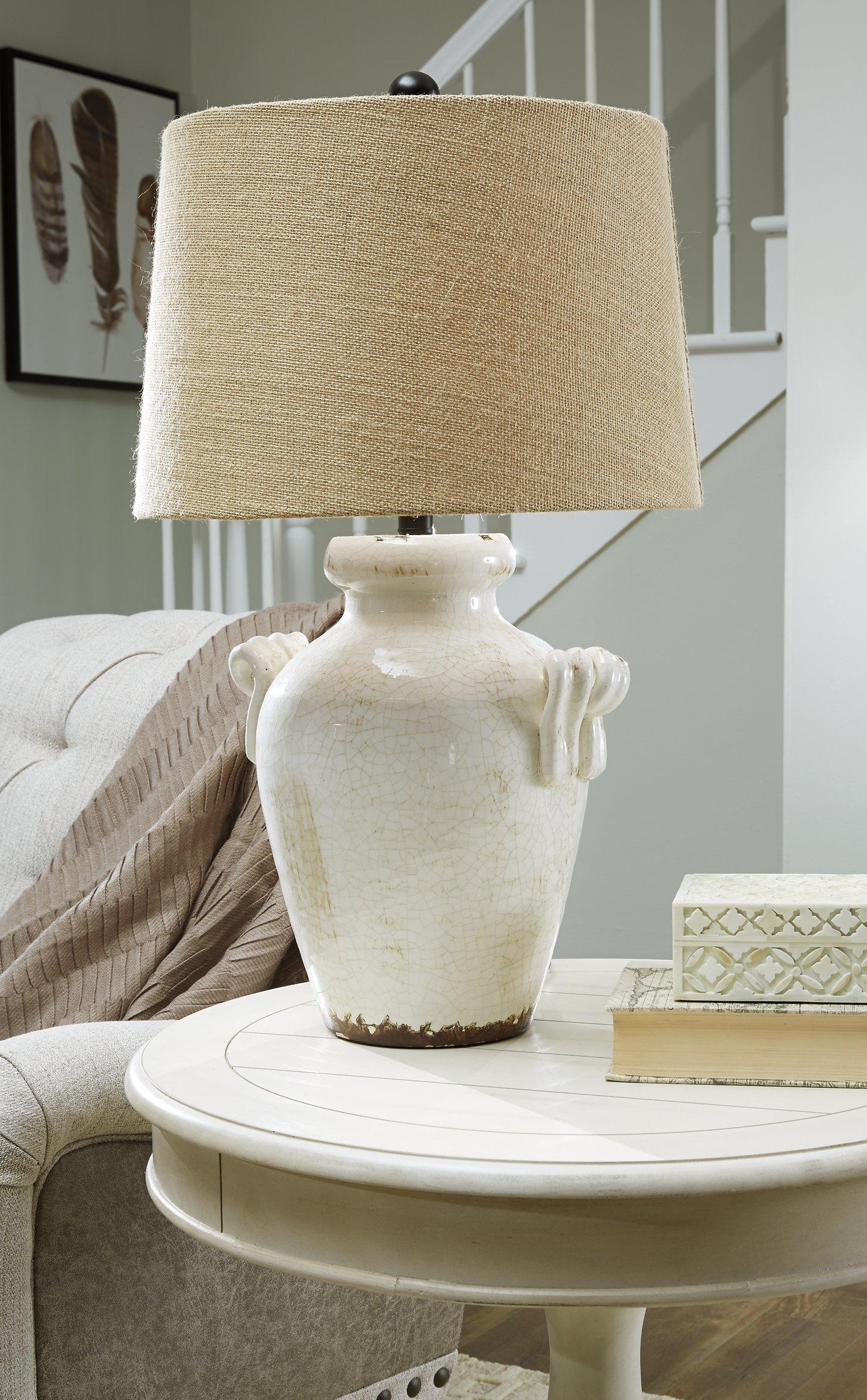 Emelda Table Lamp - Romeo & Juliet Furniture (Warren,MI)