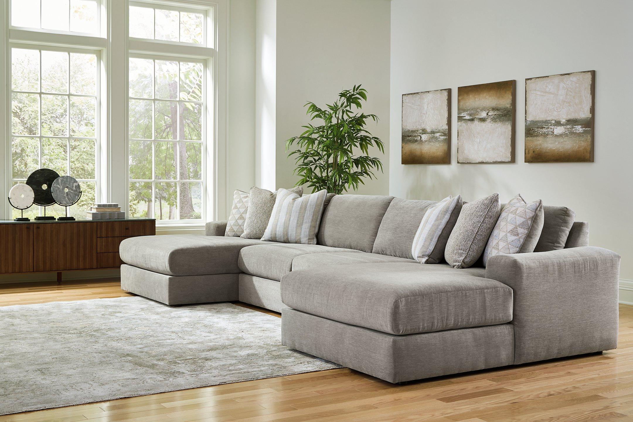 Avaliyah Double Chaise Sectional - Romeo & Juliet Furniture (Warren,MI)