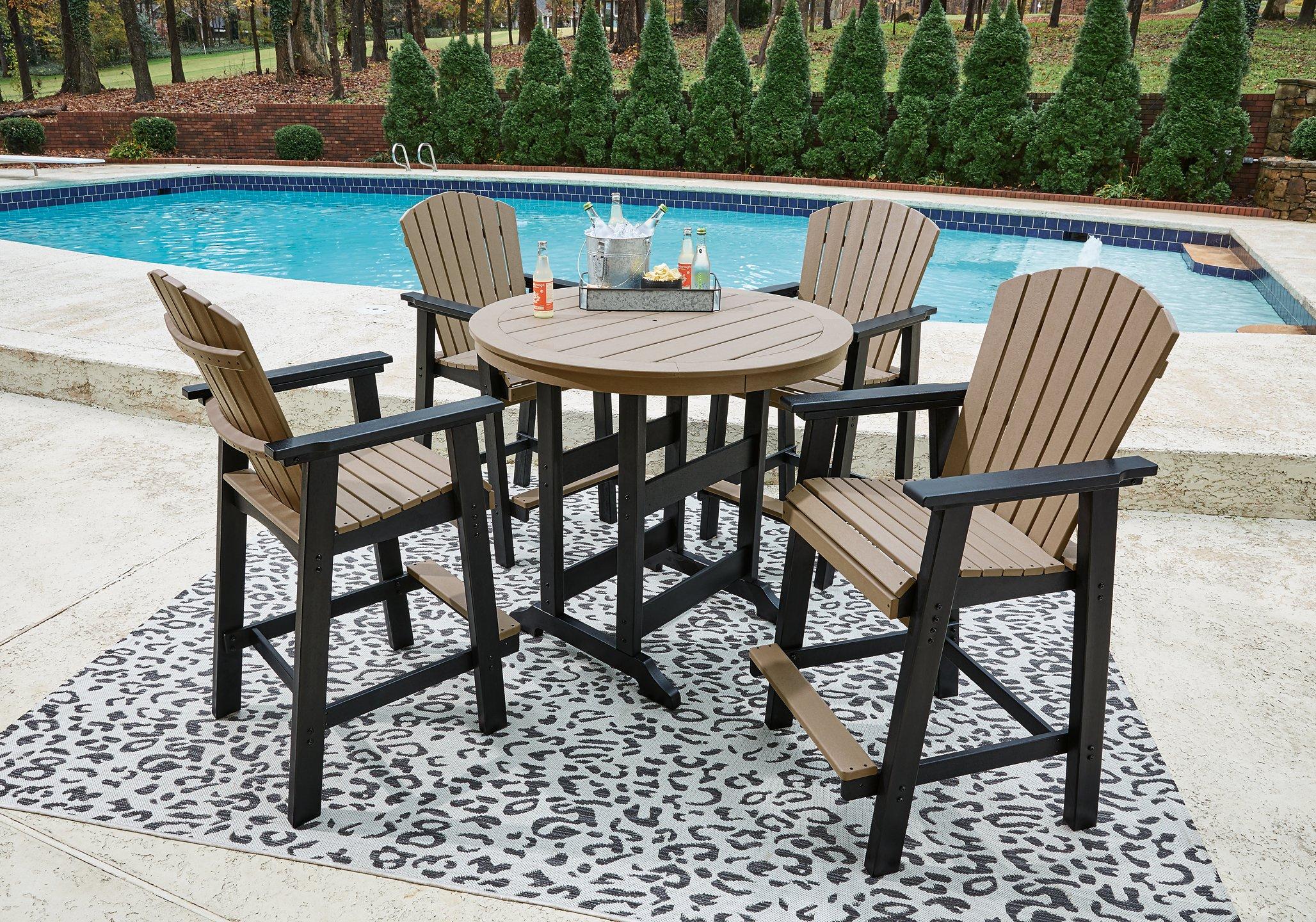 Fairen Trail Outdoor Dining Set - Romeo & Juliet Furniture (Warren,MI)