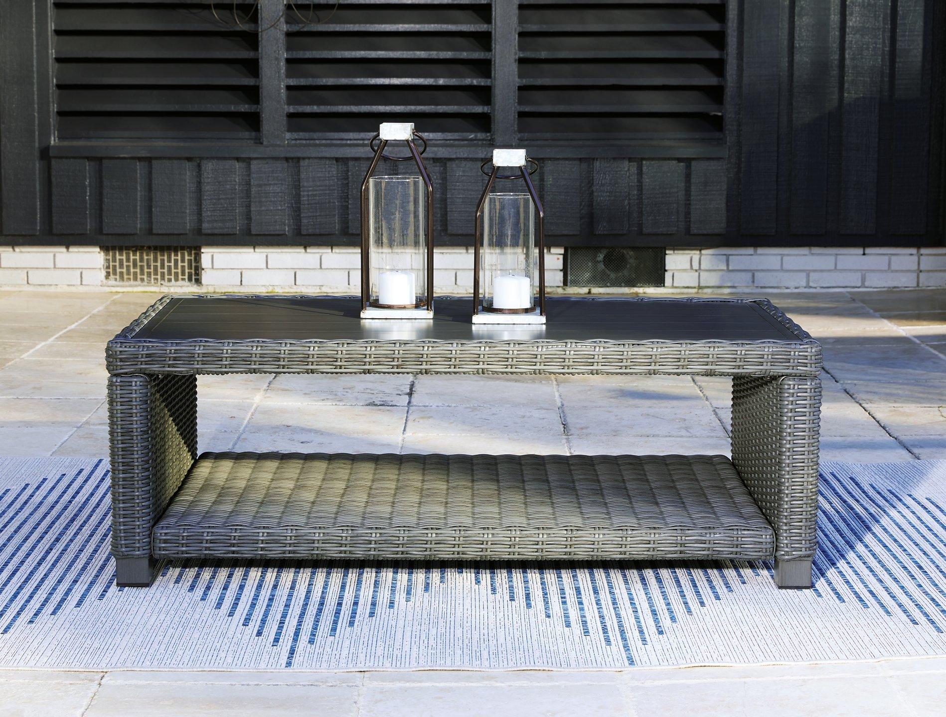 Elite Park Outdoor Coffee Table - Romeo & Juliet Furniture (Warren,MI)