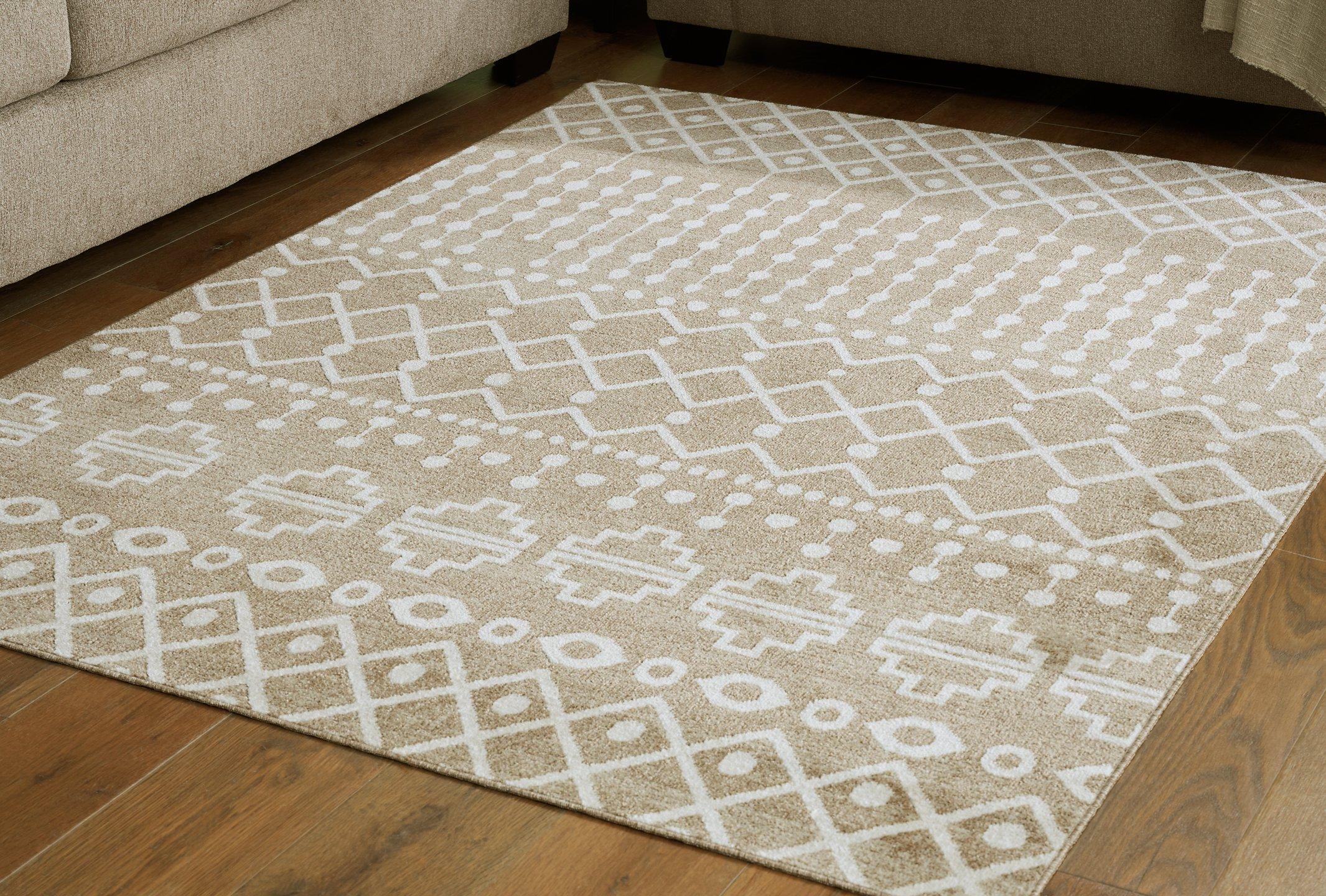 Bunchly 4'11" x 7'2" Washable Rug - Romeo & Juliet Furniture (Warren,MI)