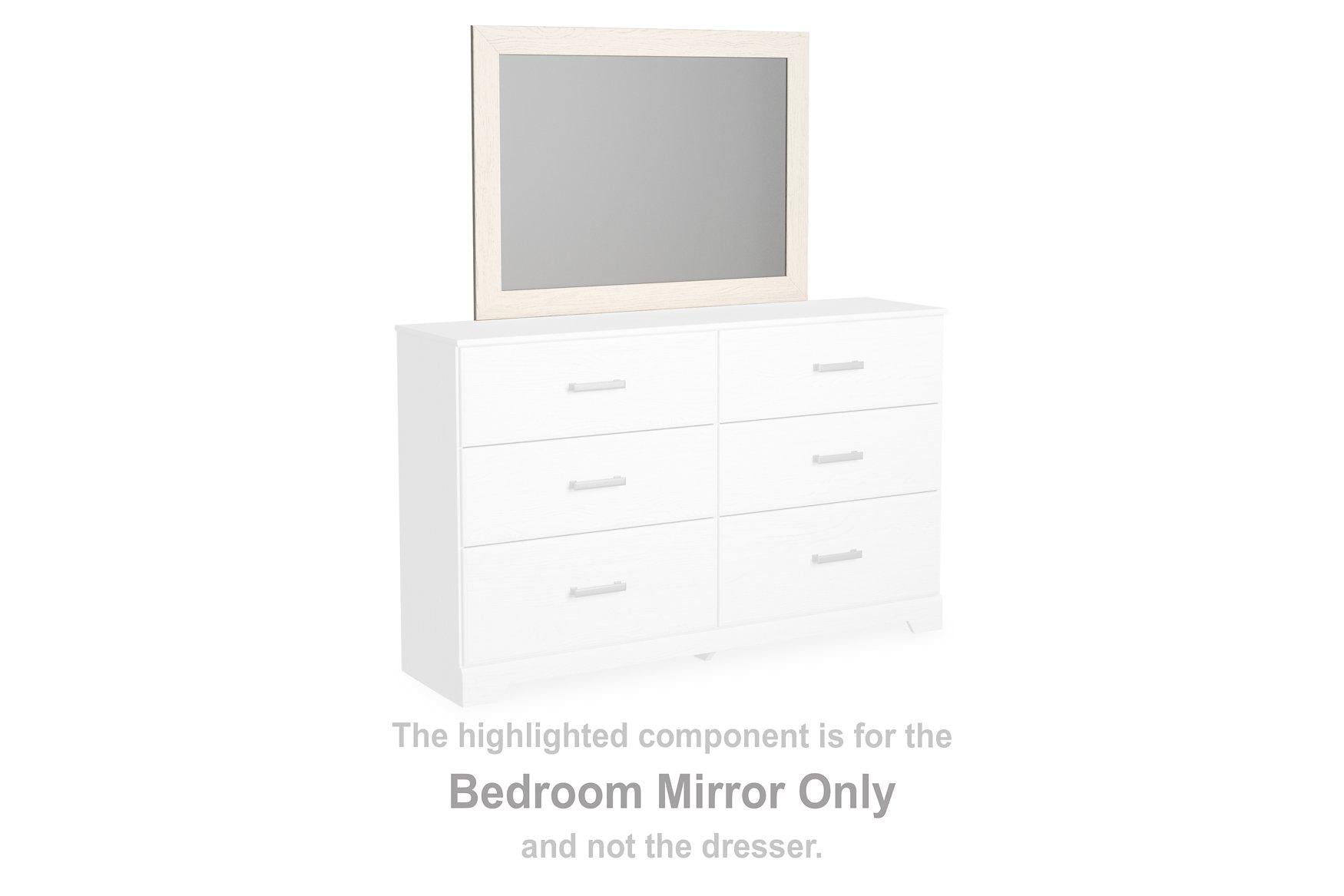 Stelsie Bedroom Mirror - Romeo & Juliet Furniture (Warren,MI)