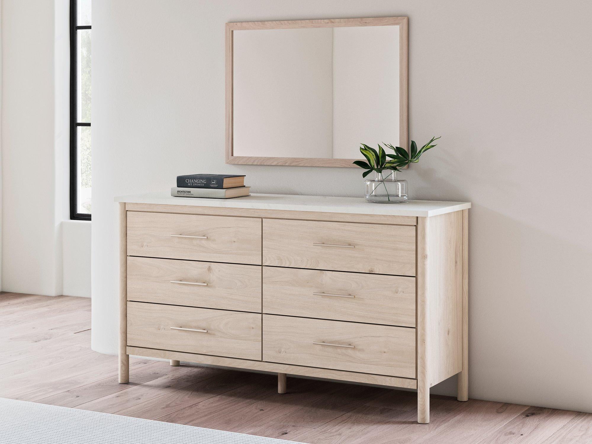 Cadmori Dresser and Mirror - Romeo & Juliet Furniture (Warren,MI)