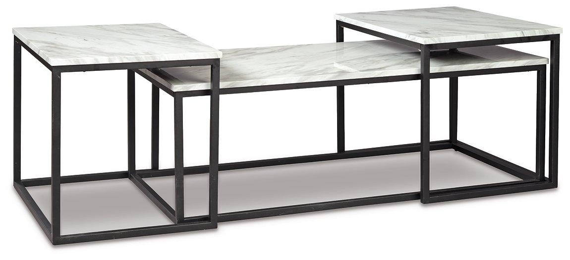 Donnesta Table (Set of 3) - Romeo & Juliet Furniture (Warren,MI)
