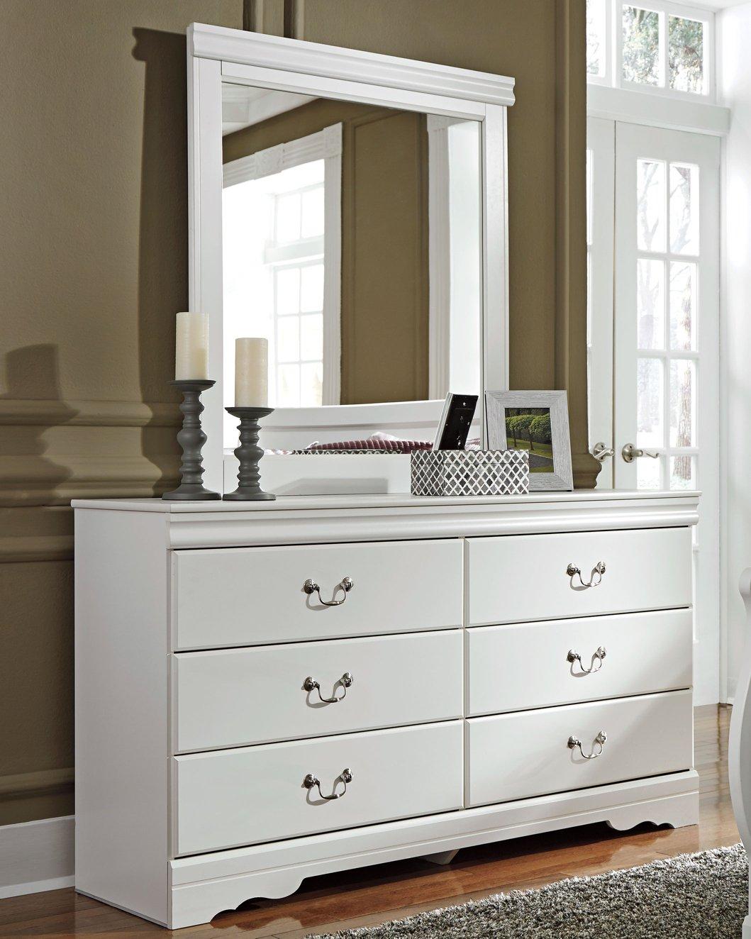 Anarasia Dresser and Mirror - Romeo & Juliet Furniture (Warren,MI)
