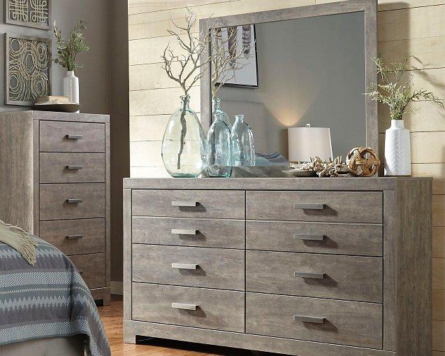 Culverbach Dresser and Mirror - Romeo & Juliet Furniture (Warren,MI)