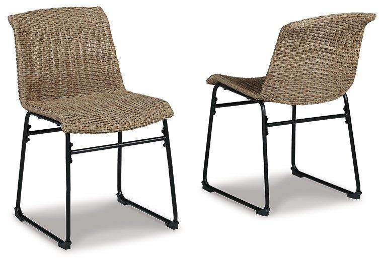 Amaris Outdoor Dining Chair (Set of 2) - Romeo & Juliet Furniture (Warren,MI)