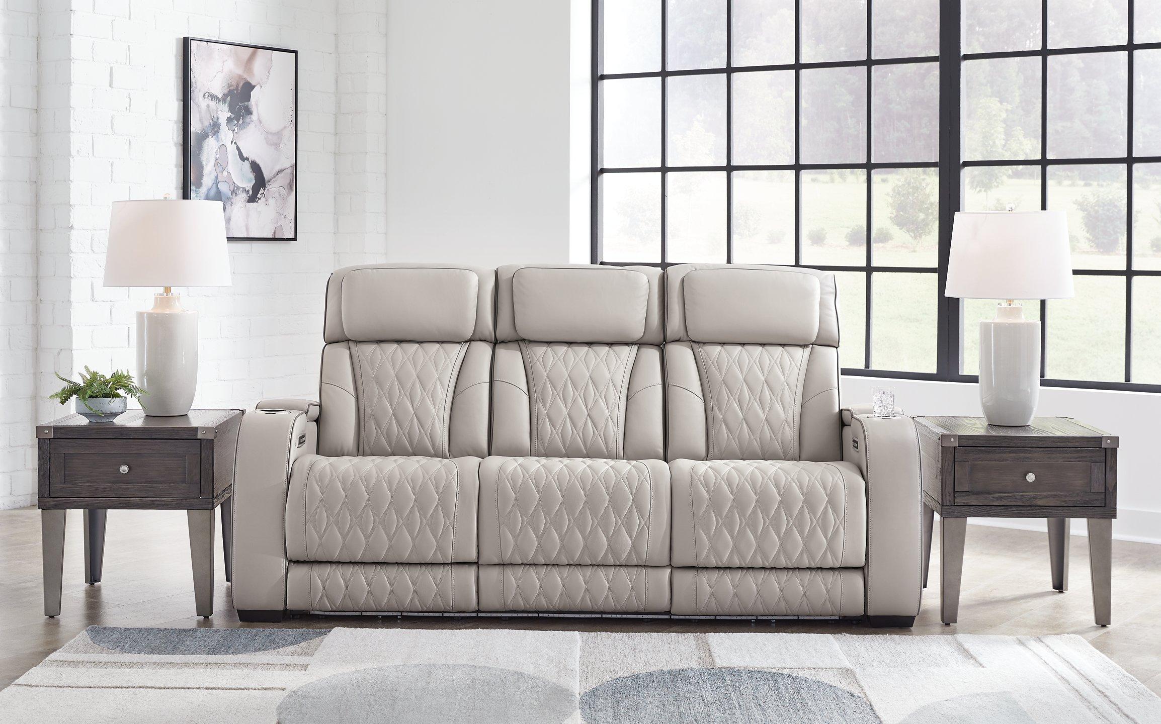 Boyington Power Reclining Sofa - Romeo & Juliet Furniture (Warren,MI)