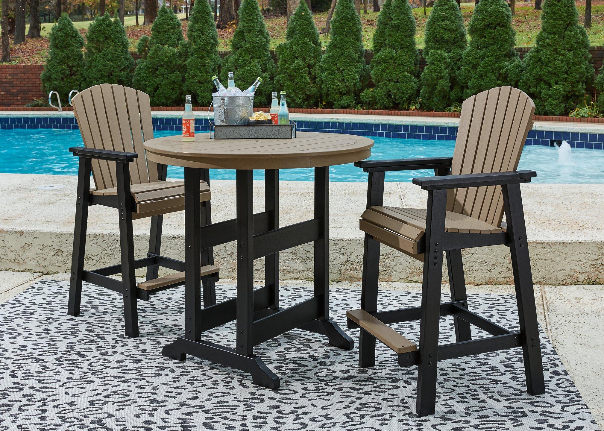 Fairen Trail Outdoor Dining Set - Romeo & Juliet Furniture (Warren,MI)