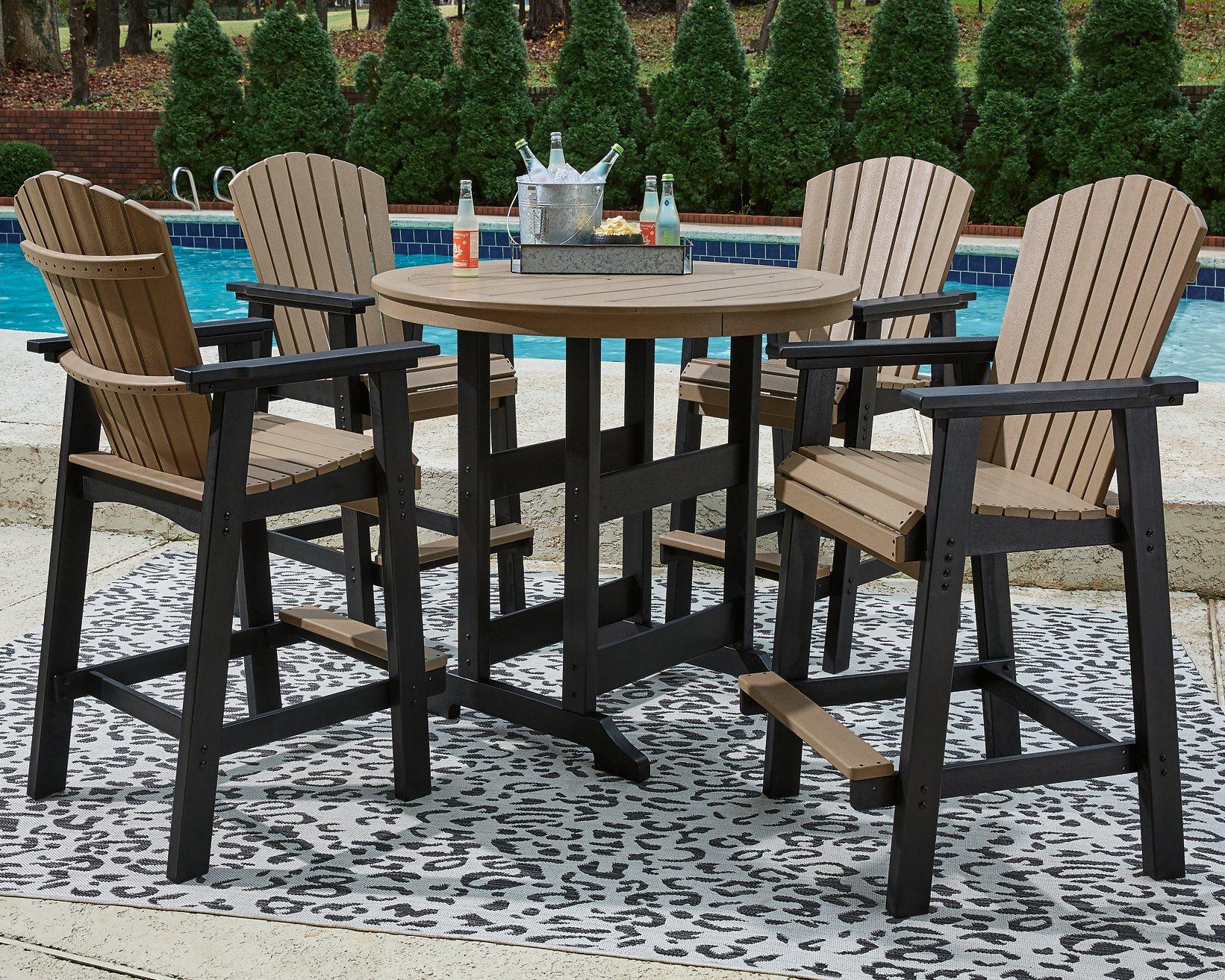 Fairen Trail Outdoor Dining Set - Romeo & Juliet Furniture (Warren,MI)