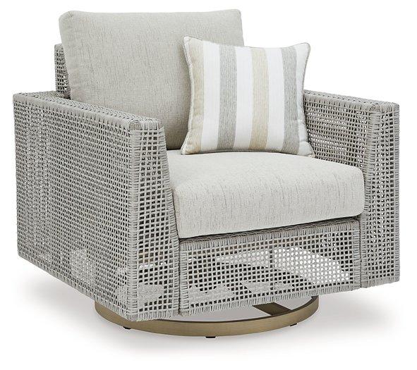 Seton Creek Outdoor Upholstery Set - Romeo & Juliet Furniture (Warren,MI)