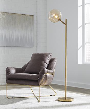 Abanson Floor Lamp - Romeo & Juliet Furniture (Warren,MI)