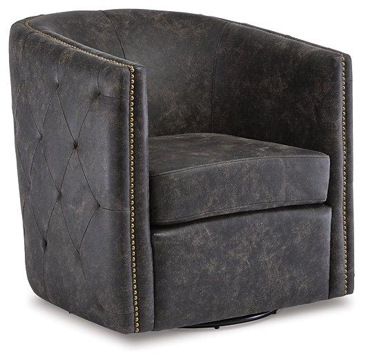 Brentlow Swivel Accent Chair - Romeo & Juliet Furniture (Warren,MI)