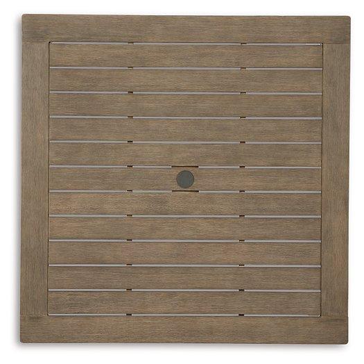 Aria Plains Outdoor Dining Table - Romeo & Juliet Furniture (Warren,MI)