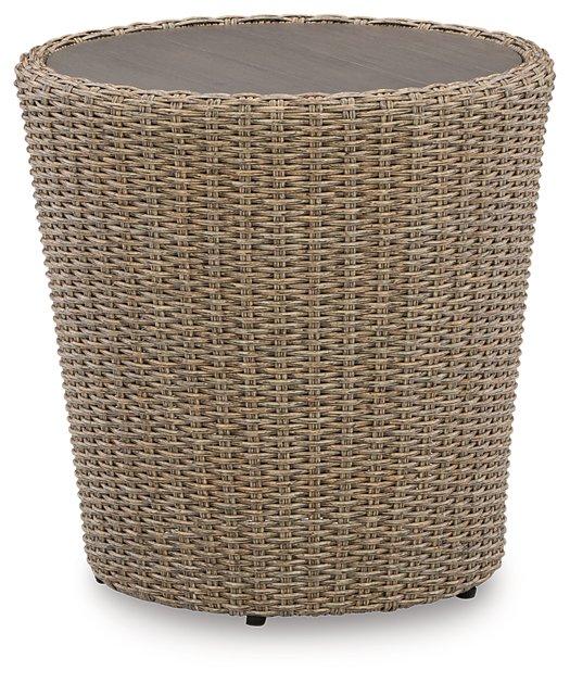 Danson Outdoor End Table - Romeo & Juliet Furniture (Warren,MI)